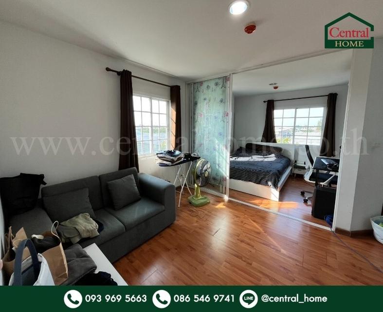 ทิวลิป ไลท์ คอนโดมิเนียม อ้อมน้อย ห้องมุม เฟอร์ครบ พร้อมอยู่ 1