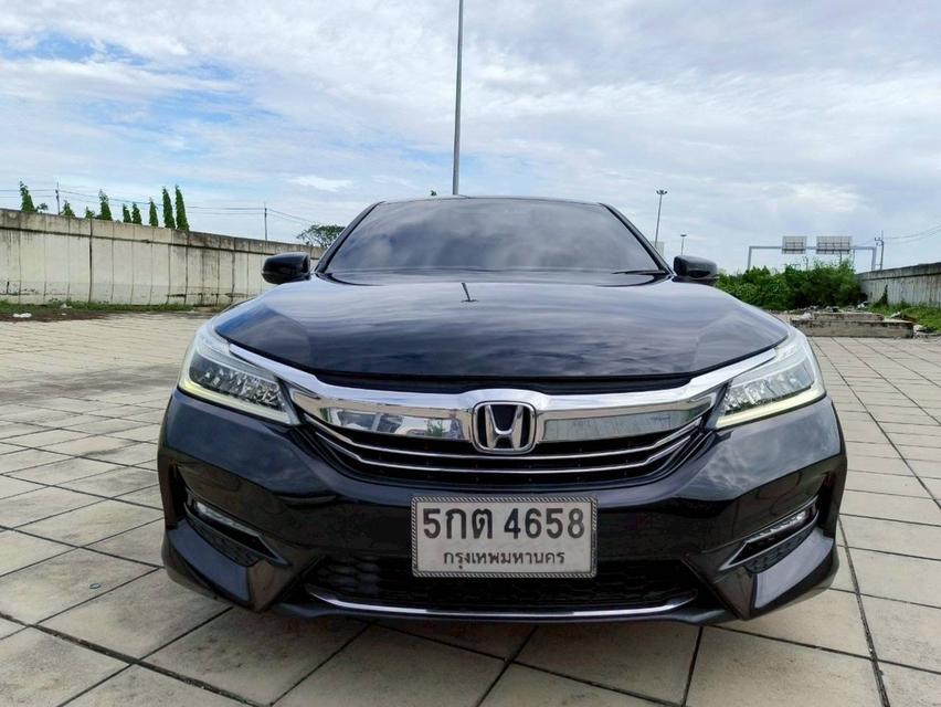รหัสรถ QT4658 Honda Accord G9 2.0 EL เกียร์ Auto สีดำ ปี 2016 แท้ 2