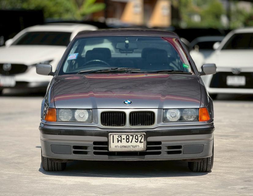ปี 1995 BMW 318i 1.8 E36 นกแก้ว โฉมปี 90-00สีเทา เครื่องยนต์เบนซินล้วน ไม่เคยติดแก๊ส รูปย่อยที่ 2