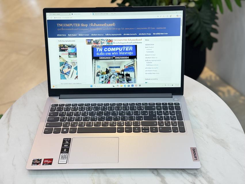 Notebook สำหรับทำงาน Ryzen5 สภาพสวย