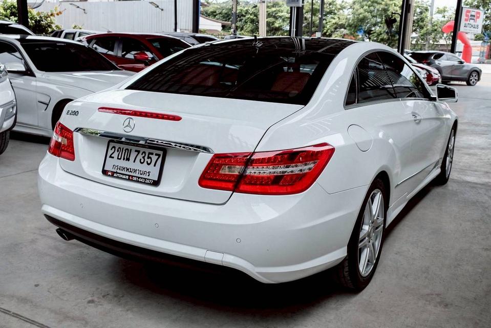 รหัสรถ 12AT7357 ขาย Benz E200 Coupe AMG W207 ปี 2012