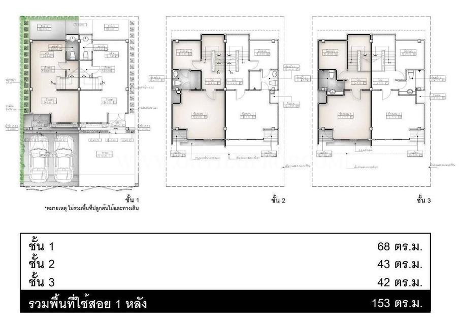 ทาวน์โฮมสร้างใหม่ 3 ชั้น ถ.ติวานนท์ 52 ท่าทราย เมืองนนทบุรี 14