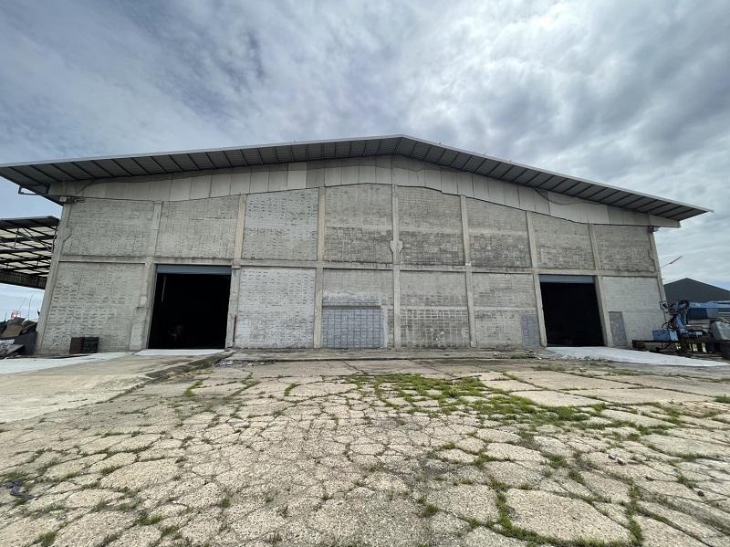 #ให้เช่าโกดังถนนเส้นสุพรรณบุรี-บางบัวทอง พื้นที่สีม่วง พื้นที่โกดัง 2,640 ตร.ม. ออฟฟิศทำงาน 190 ตร.ม. 1