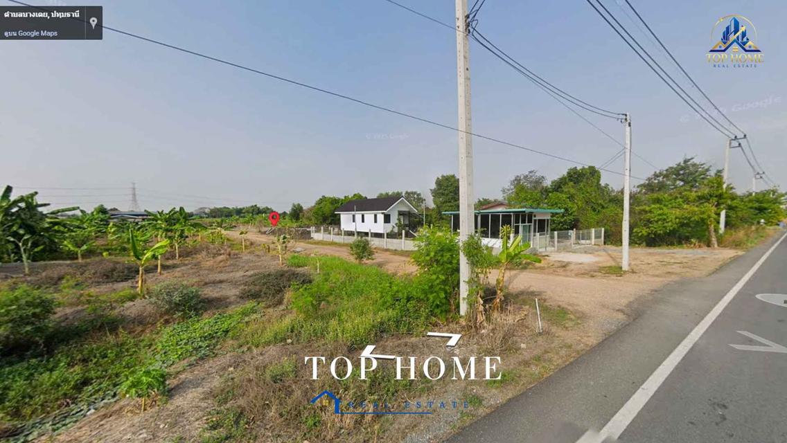 🏡 **ขายที่ดินจัดสรรแปลงสวย ถมแล้ว ต.บางเตย อ.สามโคก จ.ปทุมธานี 12