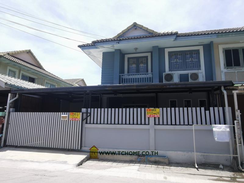 ขายทาวน์เฮ้าส์ 2 ชั้น 30 ตรว. พฤกษา 15 บางพลี-ตำหรุ บ้านสวยสภาพดีมีต่อเติม พร้อมปั๊ม+แท็งก์น้ำ มุ้งลวดเหล็กดัด ใกล้นิคมฯ บางปู ไปแพรกษา-สุขุมวิทได้ 3