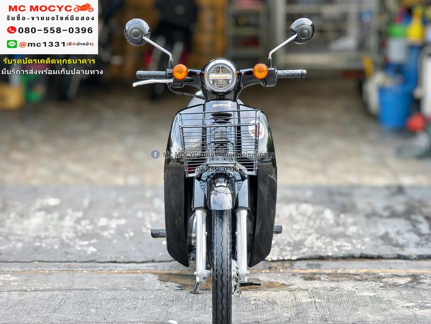 super cub 2023 วิ่ง6000โลแท้ สตาดมือ รถบ้านแท้มือเดียว สภาพป้ายแดง No1105