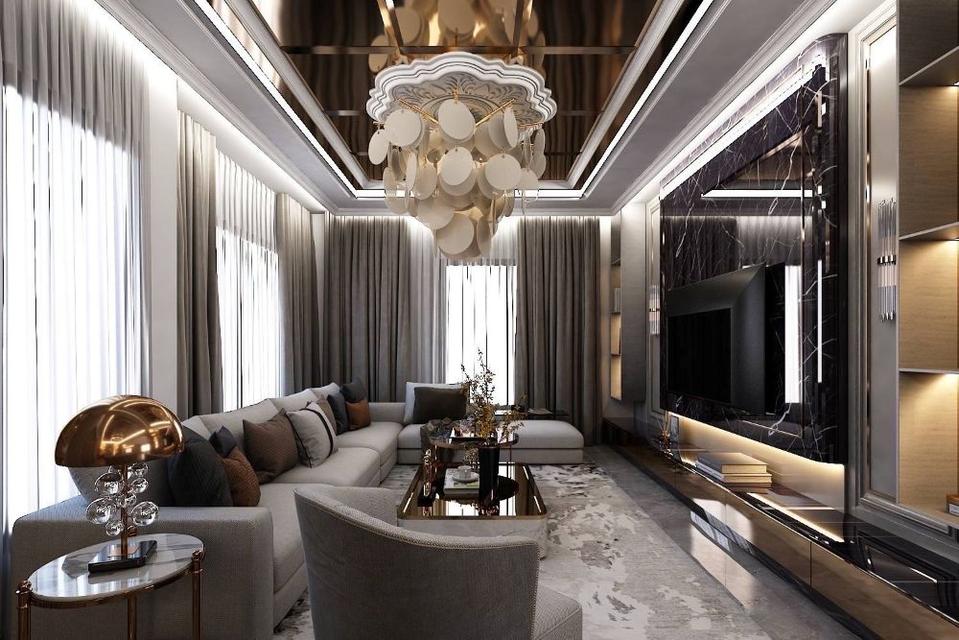 ขายหรือให้เช่าบ้านเดี่ยวสุดหรู 2 ชั้น แกรนด์บางกอกบูเลอวาร์ด กรุงเทพกรีฑา 135 ตร.ว. เลี้ยงสัตว์ได้ ตกแต่งจัดเต็ม ใกล้สนามบินสุวรรณภูมิ 5