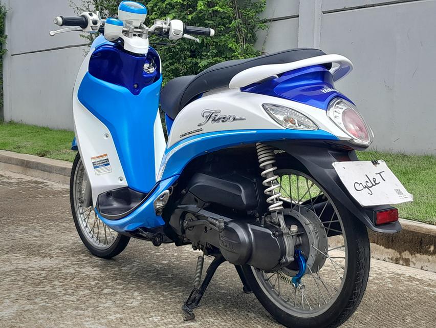 Yamaha Fino Fi 115i ปี2014 สีขาว-ฟ้า-น้ำเงิน 12