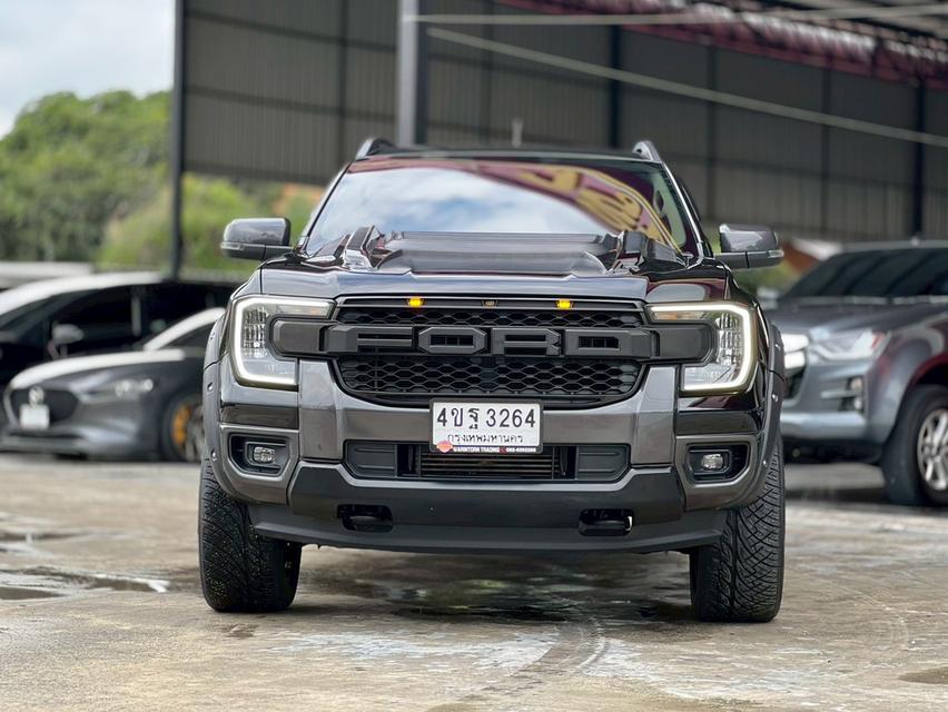 ปี 2022 FORD RANGER, 2.0 SPORT โฉม HI-RIDER DOUBLE CABสีดำ เกียร์ออโต้ 6