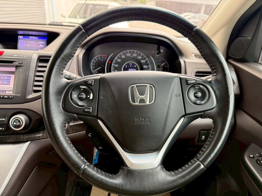 HONDA CRV 2.4EL 4WD TOP 2013 สีดำ 8