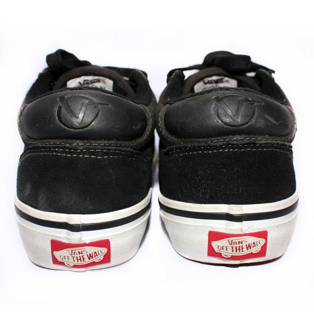VANS รองเท้าผ้าใบมือสอง สีดำ สภาพเหมือนใหม่ จัดส่งฟรี! เก็บปลายทาง 6