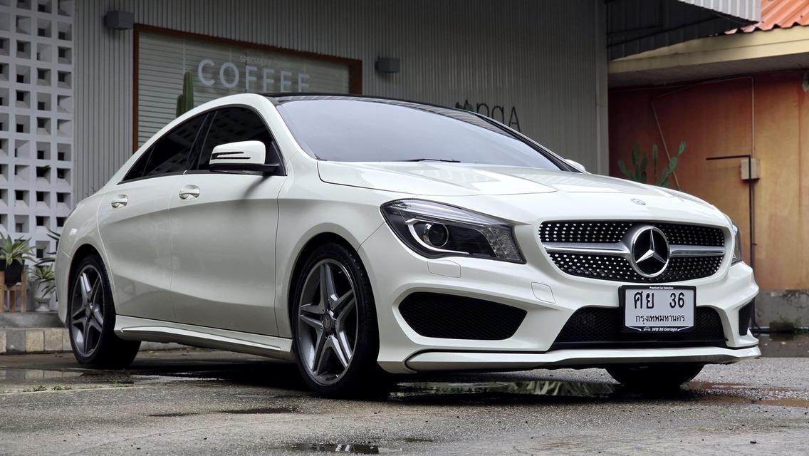 รหัสรถ WB36 Benz Cla250 Amg รุ่น top สุด ปี 2016