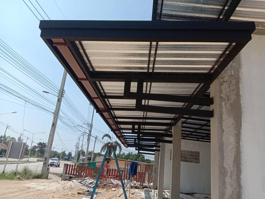 ต่อเติมโครงหลังคาบ้าน แบบครบจบที่เดียว รูปที่ 14