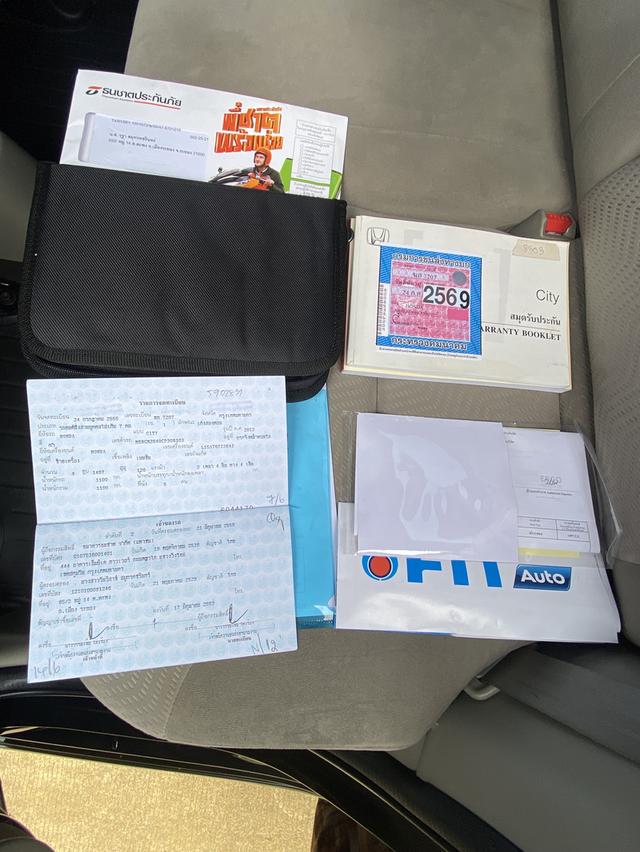 🔰Honda City 1.5 V ( MNC รองท็อป) ปี 12 เกียร์ Automatic รถบ้าน #มือเดียวป้ายแดง ประกันภัยชั้น 1 มิ.ย.69☎️ สนใจทักมาที่ 0917793248 รูปที่ 19