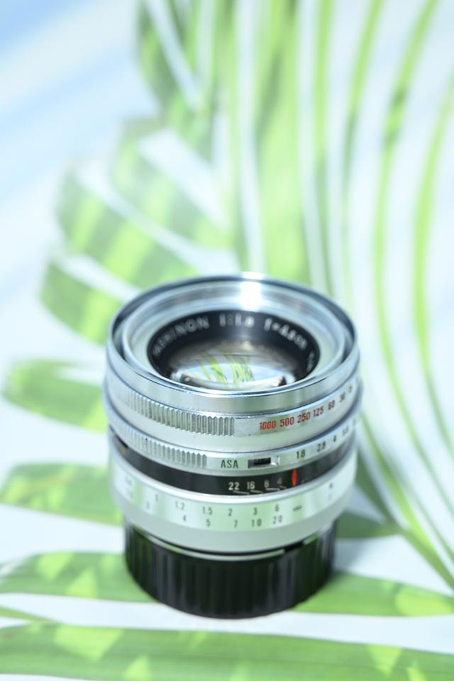 เลนส์งา Yashinon 4.5mm F 1.8 modified Leica M mount (non couping) 6
