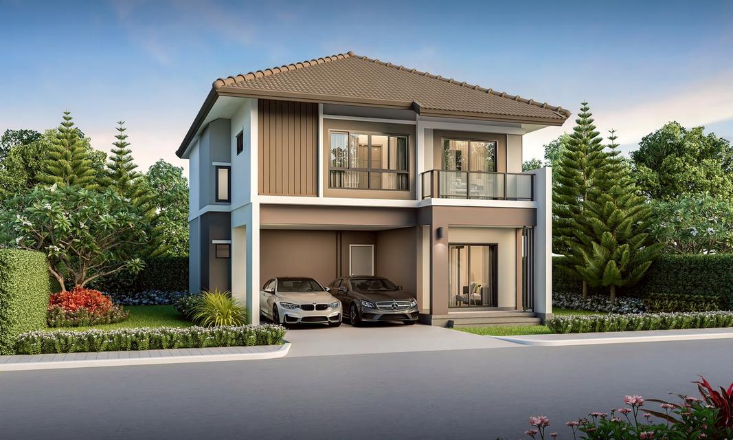 บ้านเดี่ยวในโครงการกาญจน์กนกวิลล์ 18 1