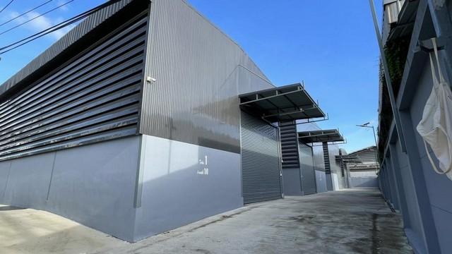 ให้เช่า โกดัง สร้างใหม่ ถนนเฉลิมพระเกียรติ ร.9 ซอย 38 ใกล้สนามบิน สุวรรณภูมิ พร้อมเข้าใช้งานได้ทันที 1