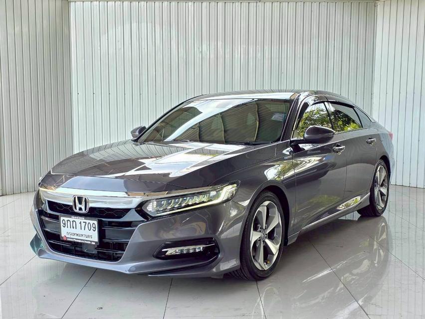 HONDA ACCORD 2.0 HYBRID E-CVT ปี 2019 สีเทา A/T ไมล์น้อย 6x,xxx โฉม ปี19-23 รถVat% รูปย่อยที่ 3