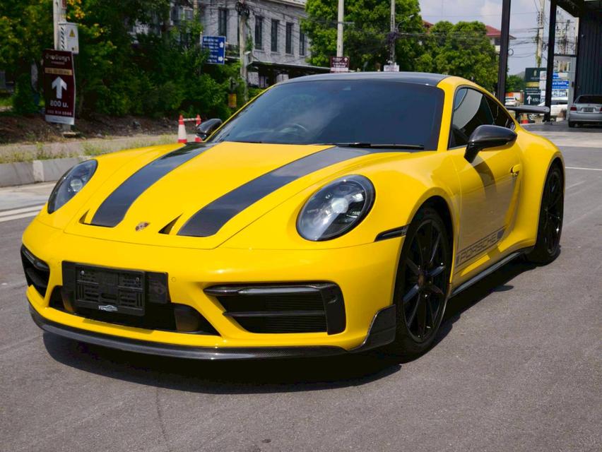 รหัสรถ KPV53 2022 PORSCHE 992 S สี 𝐑𝐚𝐜𝐢𝐧𝐠 𝐘𝐞𝐥𝐥𝐨𝐰