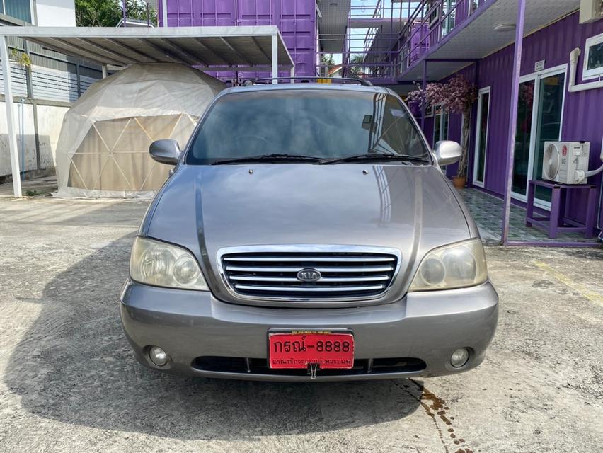 KIA CARNIVAL เครื่อง 2.4 CEO AUTO เบนซิน +LPG ปี2004