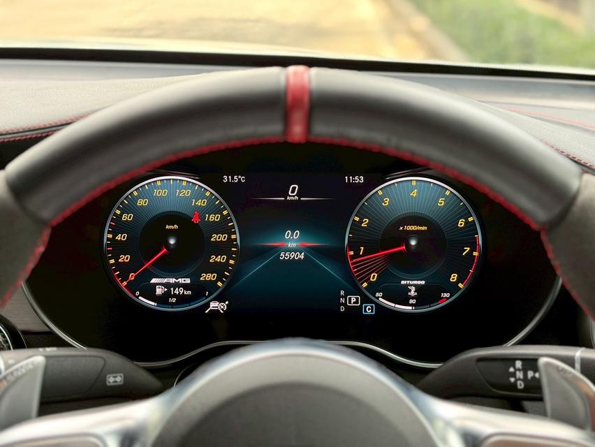 รหัสรถ PJP6363 2021 MERCEDES-AMG GLC43 4MATIC Coupe' 8