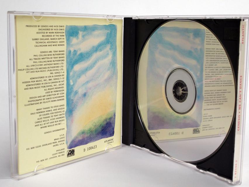 Genesis ชุด We Can't Dance ซีดีเพลง audio cd 4