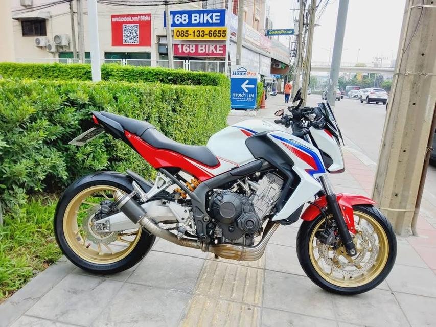 Honda CB650F ปี2017 สภาพเกรดA 8350 km เอกสารพร้อมโอน