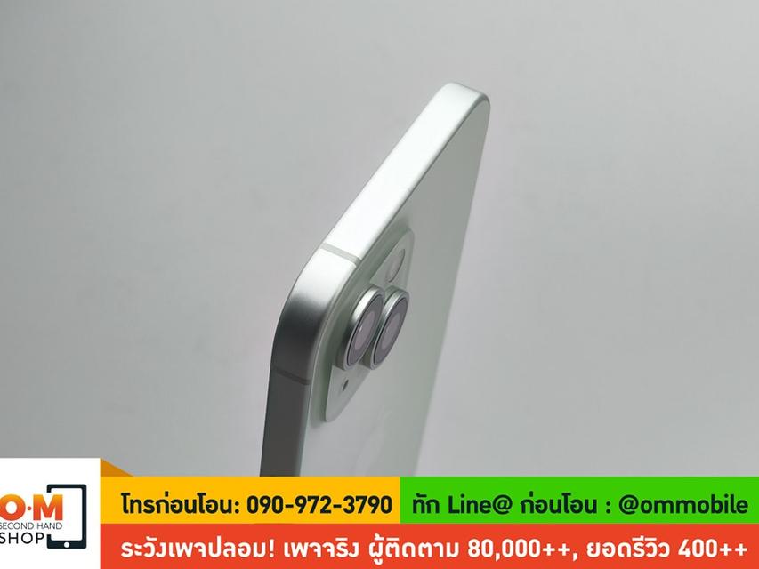 ขาย/แลก iPhone 15 128GB Green ศูนย์ไทย สภาพสวยมาก ครบกล่อง เพียง 19,990 บาท  6