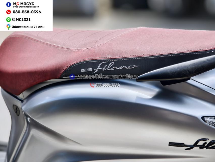 Grand Filano Hybrid 2024 วิ่ง2000โล รถบ้านมือเดียวเครื่องท่อเดิมๆ กุญแจบุคเซอวิสครบแถมทะเบียนเลขสวย NO1480 รูปที่ 14