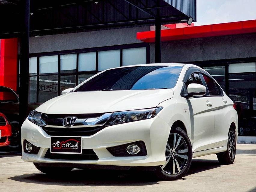 ขายรถ Honda City 1.5S i-VTEC Sedan ปี 2014 สีขาว เกียร์ธรรมดา