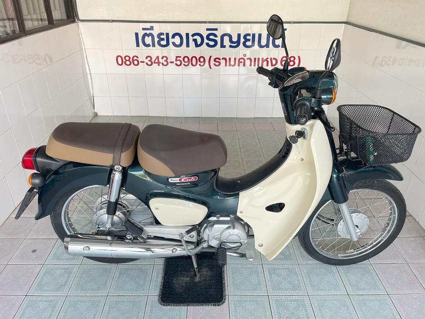 Super Cub ภาษีไม่ขาด รถบ้านแท้ ผู้ญใช้ สภาพพร้อมใช้ สีเดิมโรงงาน เอกสารครบ ไม่เคยล้ม เครื่องเดิม ศูนย์ดี วิ่ง5000 ปี63 3