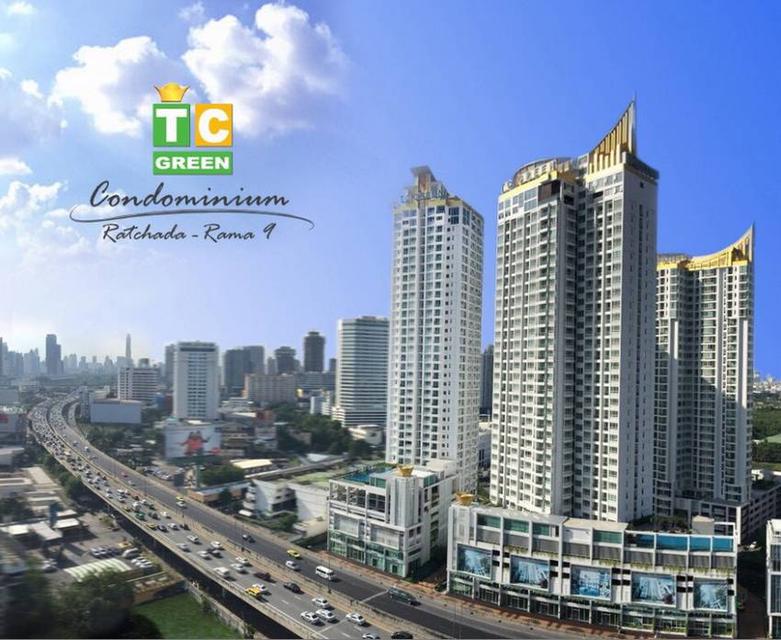 Condo TC Green Rama 9 ใกล้ MRT พระราม 9 (มีหลายห้องให้เลือก) แบบ 1 ห้องนอน ตกแต่งครบพร้อมเข้าอยู่ 8