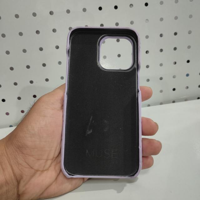 🔥 เคส MUSE iPhone 13 Pro สีม่วง Lavender รูปที่ 5