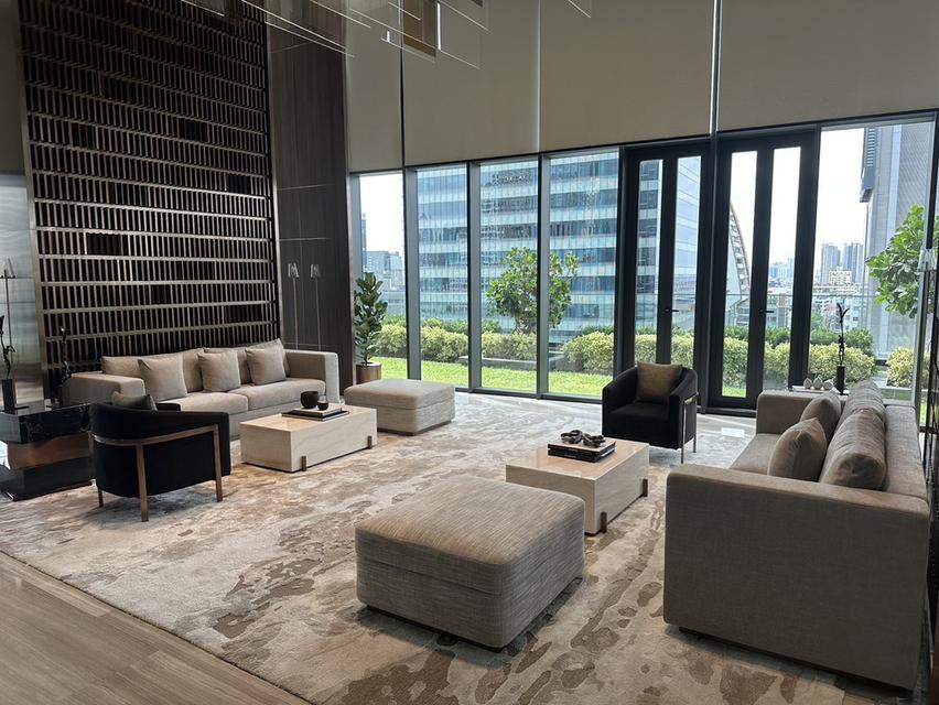 Luxury condo for rent, ANIL Sathon 12, 32nd floor, in the heart of the city, cheapest in this area, next to BTS Saint Louis, North Sathorn Road. 14