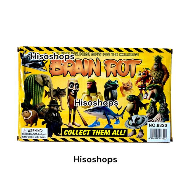 Tung Tung Tung Sahur โมเดลทุงทุง พร้อมผองเพื่อน 8 ตัว + การ์ด 8 ใบ COLLECT THEM ALL BRAIN ROT การ์ตูนฮิต พร้อมให้น้องๆได้สะสมกันค่ะ