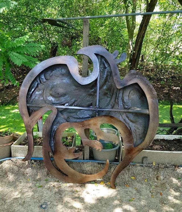 นกวายุภักษ์ ขนาด120ซม องค์ใหญ่ แขวนผนัง 3