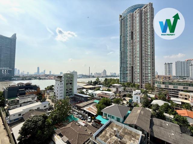 ขายคอนโดใกล้เอเชียทีค ศุภาลัยเจริญนคร ห้องมุม ชั้น 9 วิวโล่งสวย เห็นแม่น้ำเจ้าพระยา ใกล้ทางด่วน สะพานกรุงเทพ 8