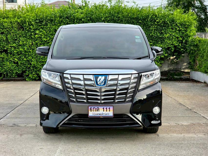 TOYOTA ALPHARD HYBRID ปี 2015 สีดำ ราคานี้ช้าอด