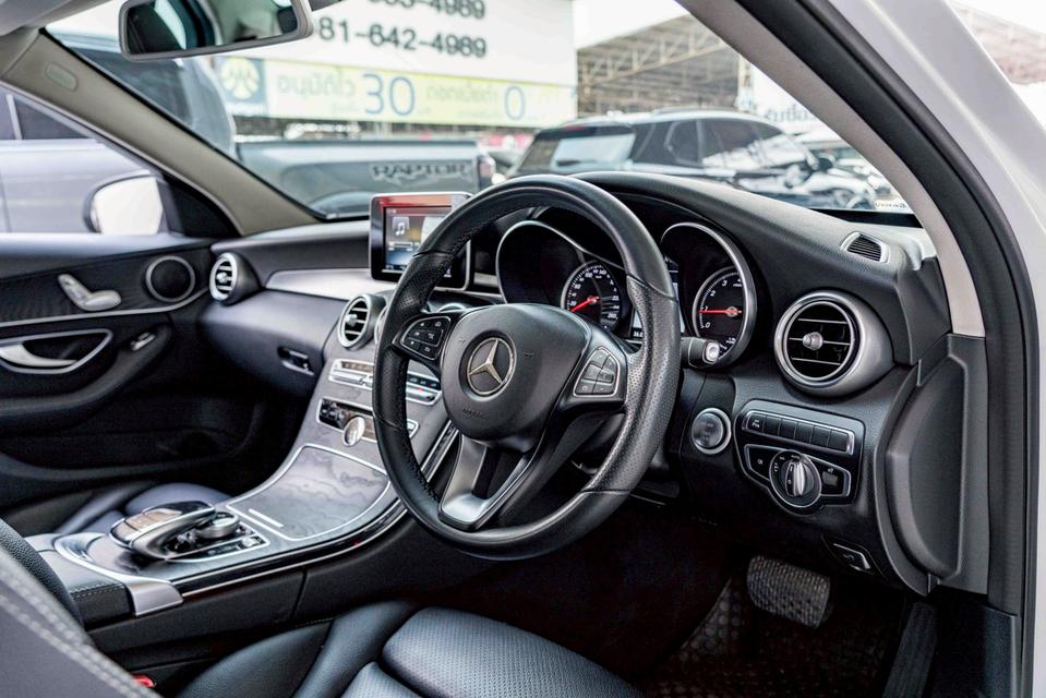 รหัสรถ NP9045 BENZ C350e AVANTGARDE 2018 12