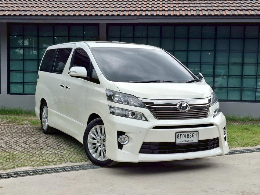 รหัสรถ KN8361 TOYOTA VELLFIRE 2.4 ZG EDITION ปี 2014