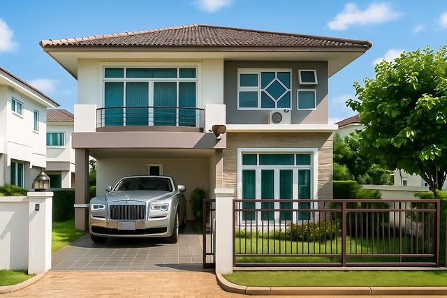 ขายบ้านเดี่ยว แบบใหญ่สุด และถูกสุด ในโครงการ ศุภาลัย การ์เด้น วิลล์ 6
