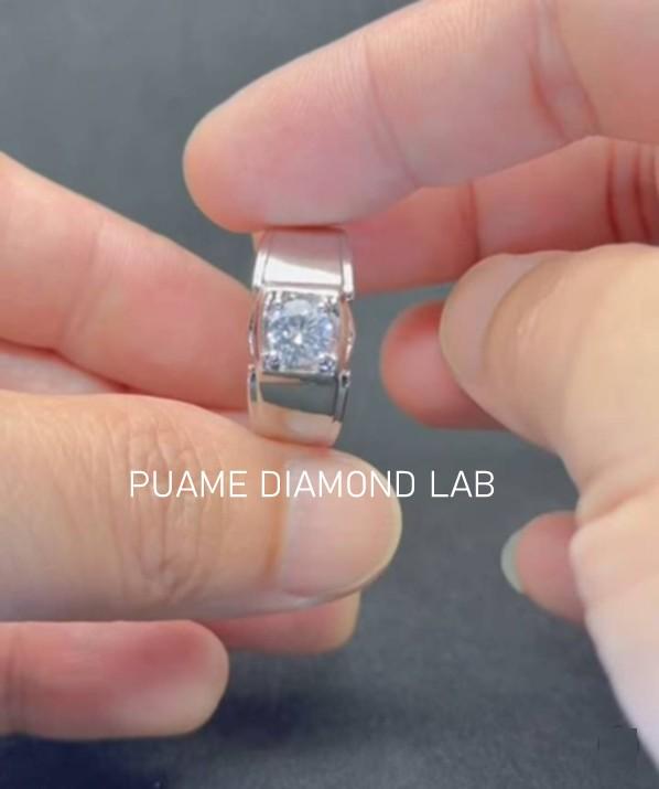 แหวนเพชรแท้ ดีไซน์ทันสมัย ราคาสบายกระเป๋า พร้อมใบรับประกันสินค้าที่ร้านปุอามี่ Diamond Lap Rama2 (095-8894732) รูปที่ 5