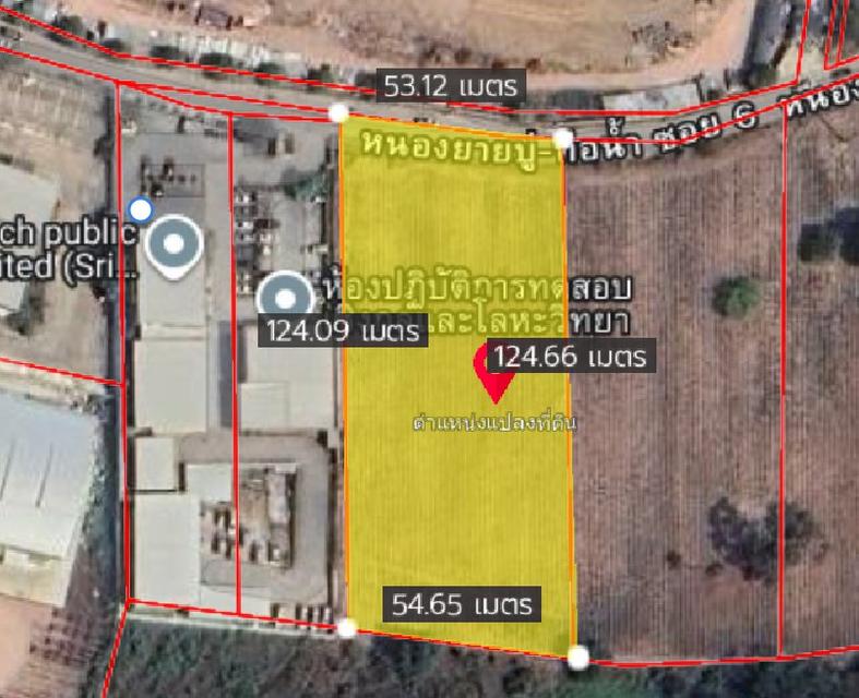 ขายที่ดินหลังนิคมปิ่นทอง หนองขาม 4 ไร่ ซอยหนองยายบู่-ท่อน้ำ ใกล้ท่าเรือแหลมฉบัง-10กม. อ.ศรีราชา ชลบุรี 1