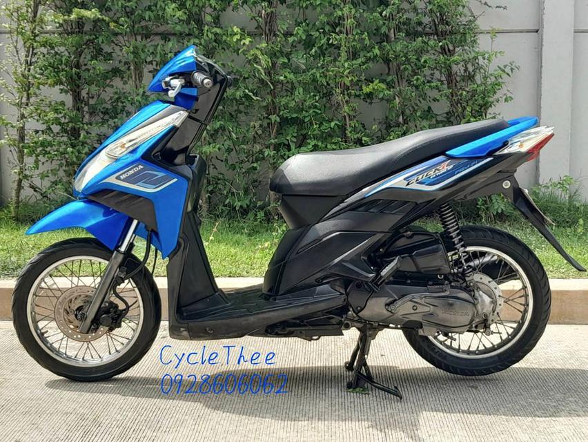 Honda Click 110i ปี2010 สีน้ำเงิน-ดำ 3