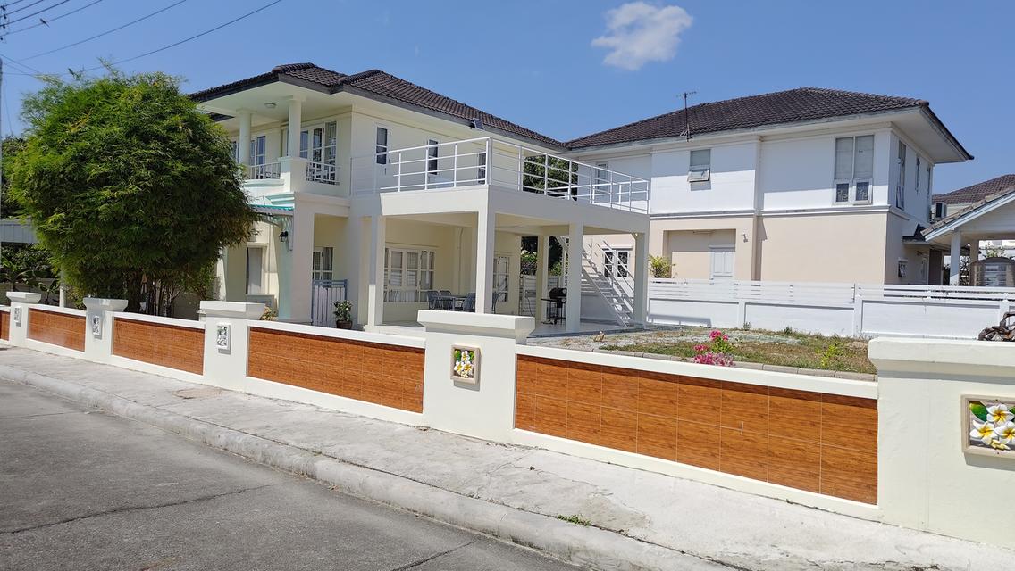 🏡House for rent 3 bedroom 2 bathroom. 540 sq.m of land.  📌Lomtalay 1 village (Banchang District) 1