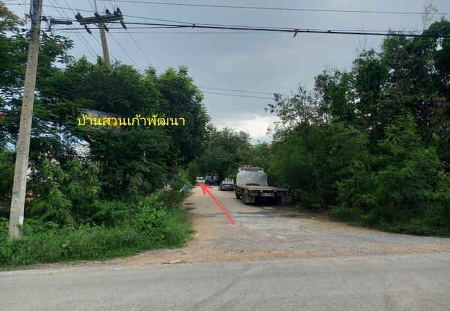 ขายที่ดิน ลำลูกกา คลอง 9 หมู่บ้านสวนเก้าพัฒนา เนื้อที่ 70.2 ตร.ว. ถมแล้ว 2