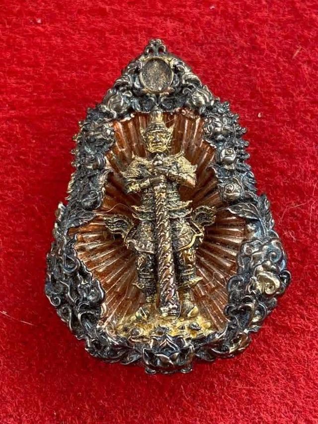 เหรียญเศรษฐศิลป์ เศษฐีหมื่นล้าน วัดทุ่งเศรษฐีประเวศเนื้อ3กษัตริย์