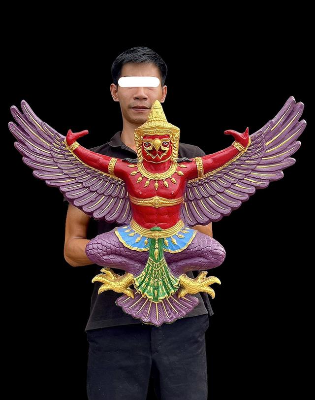 พญาครุฑแขวนผนัง ครุฑองค์ใหญ่ ขนาด70ซม สุบรรณ