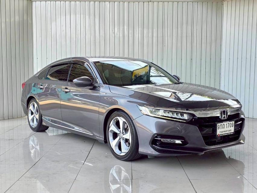 HONDA ACCORD 2.0 HYBRID E-CVT ปี 2019 สีเทา A/T ไมล์น้อย 6x,xxx โฉม ปี19-23 รถVat%