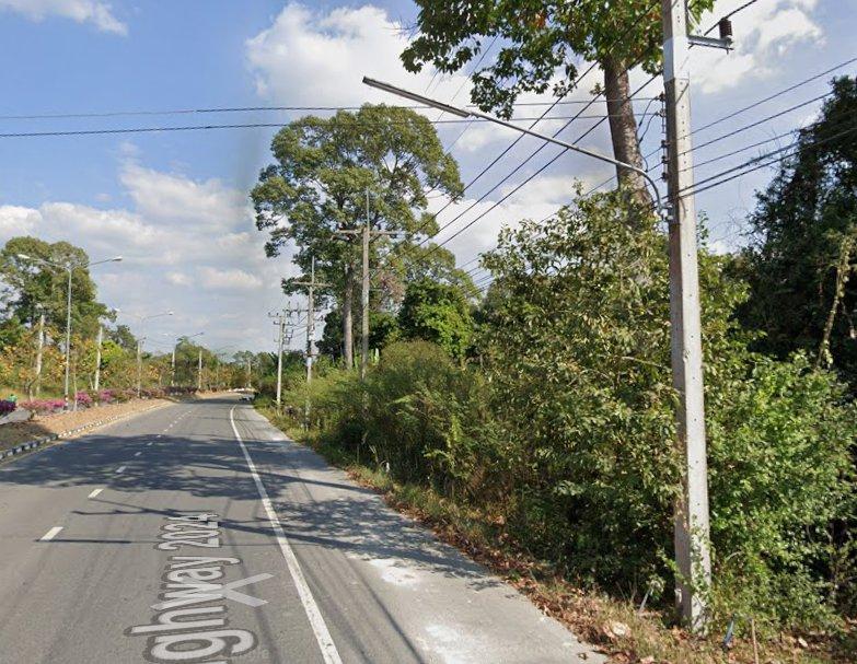 ขายที่ดินบ้านพริก 27 ไร่ ติดถนนสี่เลนเส้น2024 ใกล้ถนนเส้นสุวรรณศร33-2กม. อ.บ้านนา จ.นครนายก 1